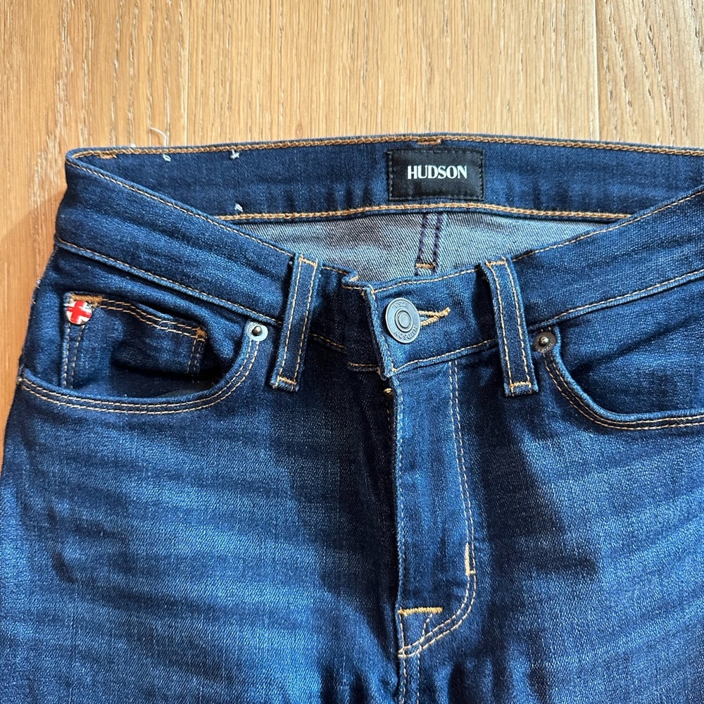 Hudson mid-rise skinny jeans - great condition